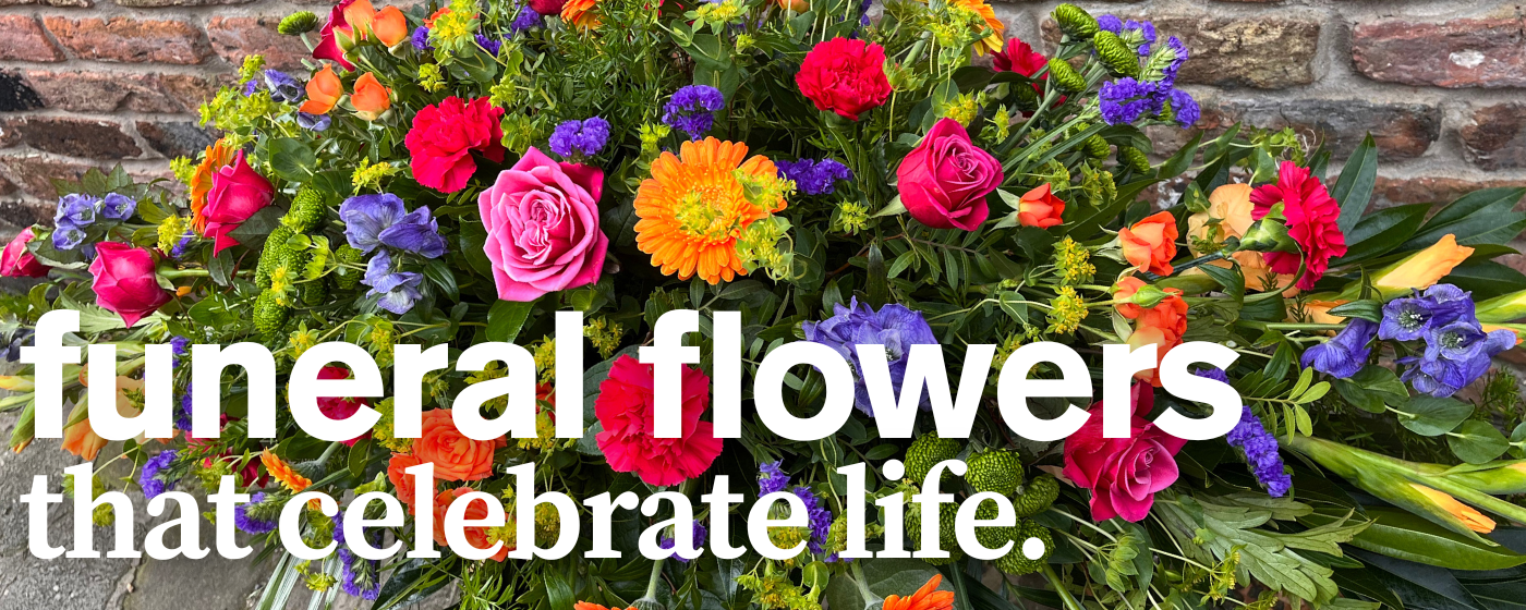 Funeral flowers from BLÜM Floral in Bolsover