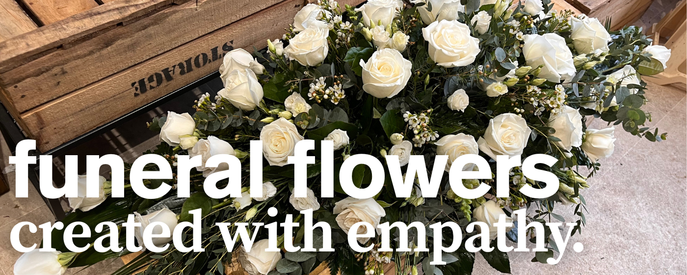 Funeral flowers from BLÜM Floral in Bolsover