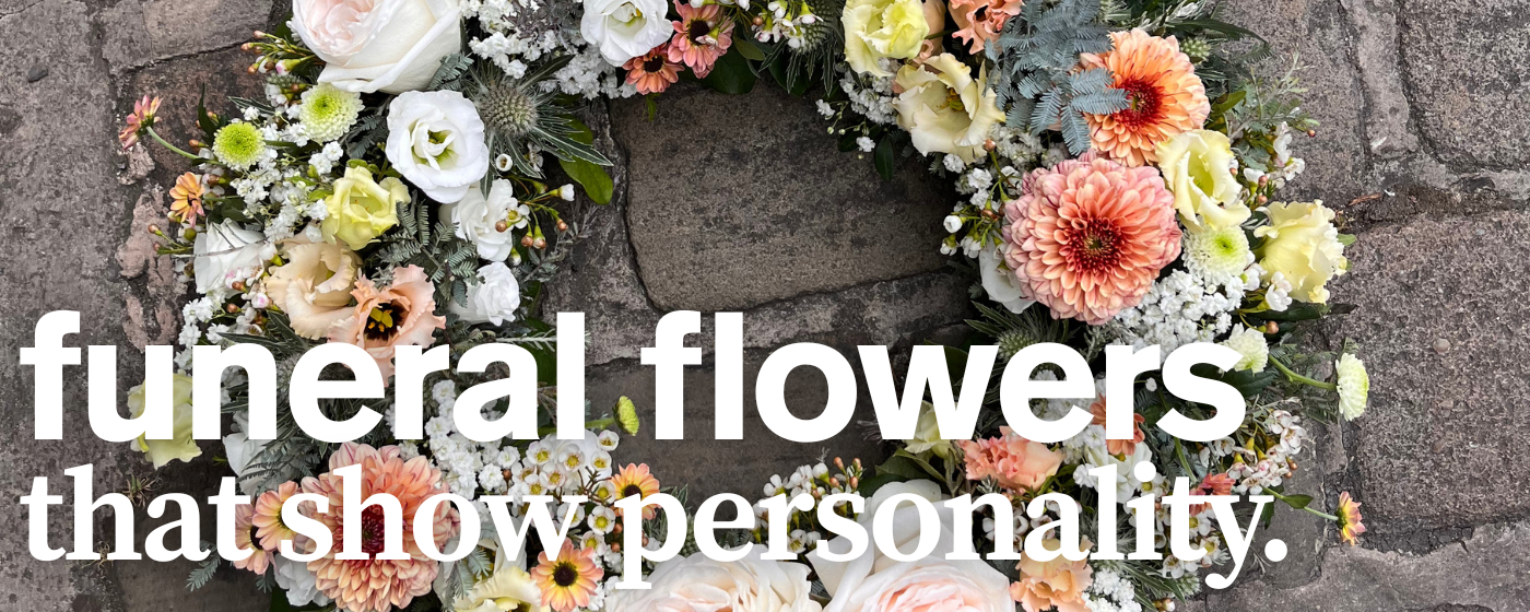 Funeral flowers from BLÜM Floral in Bolsover