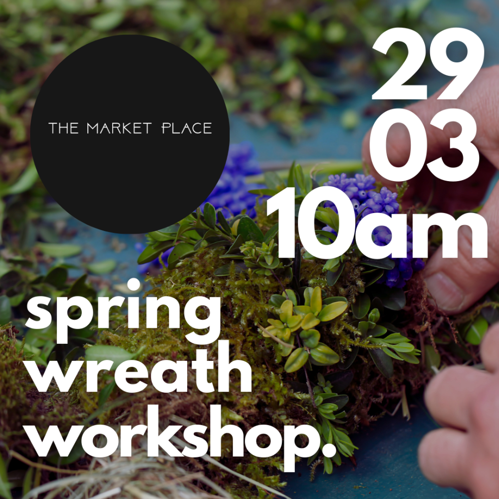 Spring Wreath Workshop - 10am