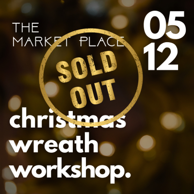 Christmas Wreath Making at THE MARKET PLACE 5/12/25 - CHRISTMAS WREATH MAKING  at THE MARKET PLACE

 Join us for this wreath making class! 

 Learn how to build a beautiful wreath from the ground up — starting with a moss-filled base and seasonal foliage, before adding your own natural decorative touches like dried flowers, feathers, pinecones, oranges, and more.
 Perfect for creating a wreath that’s unique to your Christmas décor.
  Tickets include all materials, tools and equipment as well as a complimentary glass of fizz!
 Date: Friday 5th December
  Time: 6:00pm-8:00pm
  Location: The Market Place, Bolsover S44 
  Price: £50.00

No experience needed — just bring your creativity!  Limited spots available — book now to secure your place!